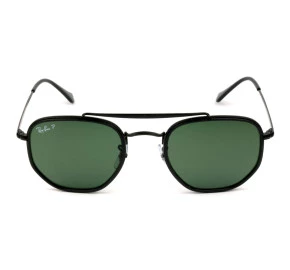 Ray Ban Marshal II RB3648-M - Preto/G15 Polarizado 002/58 52mm - Óculos de Sol