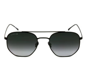 Lacoste L210S - Preto Fosco/Cinza Degradê 001 54mm - Óculos de Sol