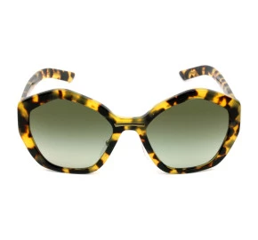 Prada SPR08X - Turtle/Verde Degradê 7S0-5O2 55mm - Óculos de Sol