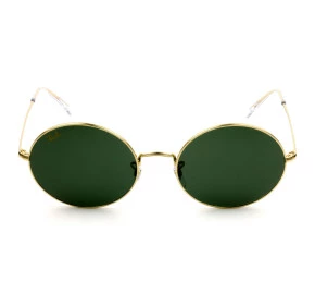 Ray Ban Oval RB1970 - Dourado/G15 9196/31 54mm - Óculos de Sol