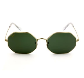 Ray Ban Octagonal RB1972 - Dourado/G15 9196/31 54mm - Óculos de Sol