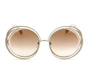 Chloé CE155S - Rose/Marrom Degradê 798 59mm - Óculos de Sol
