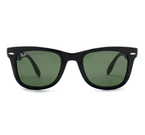 Ray Ban Folding Wayfarer RB4105 Dobrável - Preto/G15 601S 54mm - Óculos de Sol