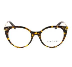 Bvlgari 4150 - Turtle/Dourado 504 51mm - Óculos de Grau