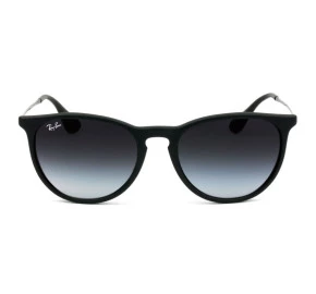 Ray Ban Erika RB4171L - Preto/Cinza Degradê 622/8G 54mm - Óculos de Sol