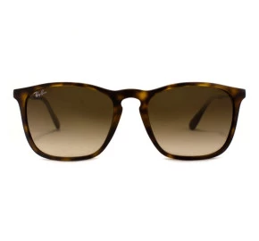 Ray Ban Chris RB4187L - Turtle/Marrom Degradê 856/13 54mm - Óculos de Sol