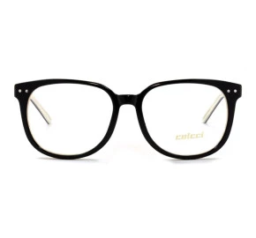 Colcci 5554 808 54 - Preto Brilho/Dourado - Óculos de Grau