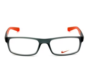 Nike Live Free 7090 - Óculos de Grau Cinza/Laranja 068 Lentes 53mm