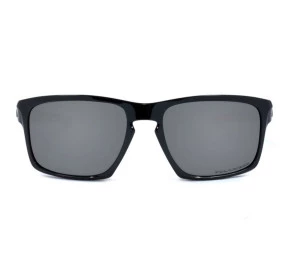 Oakley Sliver 9262L-09 - Preto Brilho/Cinza Polarizado 57mm - Óculos de Sol 