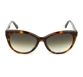 Óculos Calvin Klein Havana Brilho Marrom Degradê CK22502S 236 57mm