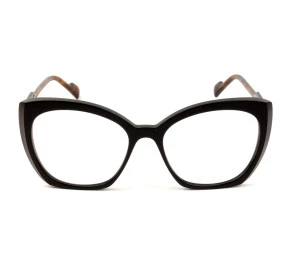 Óculos Caroline Abram Duchesse Preto 235 53mm