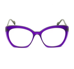 Óculos Caroline Abram Duchesse Roxo 234 53mm