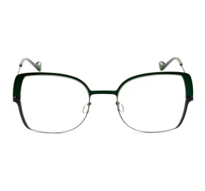 Óculos Caroline Abram Juliette Verde 252 51mm