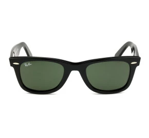 Óculos Ray Ban Wayfarer RB2140 Preto Brilho G15 1358/31 50mm 