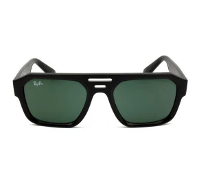 Óculos Ray Ban Corrigan RB4397 Preto Brilho G-15 6671/71 54mm