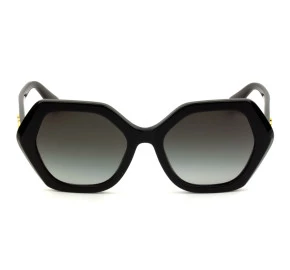 Óculos Dolce & Gabbana DG4406 Preto Brilho Cinza Degradê 501/8G 54mm 