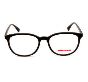 Prada Linea Rossa VPS07L Preto Fosco DG0-1O1 55mm - Óculos de Grau