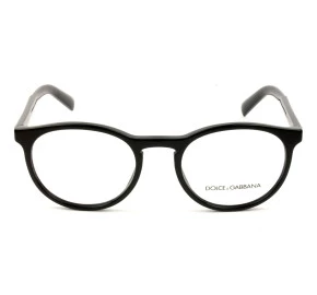 Dolce & Gabbana DG3309 - Preto Brilho 501 54mm - Óculos de Grau