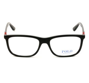 Polo Ralph Lauren PH2210 Preto Brilho 5001 55mm - Óculos de Grau