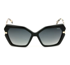 Emilio Pucci EP 63 Preto/Mesclado/Cinza Degradê 01B 58mm - Óculos de Sol