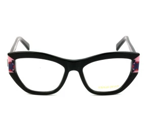 Emilio Pucci EP 5066 - Preto Brilho 001 53mm - Óculos de Grau