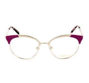 Emilio Pucci EP 5086 - Dourado/Rosa 028 52mm - Óculos de Grau