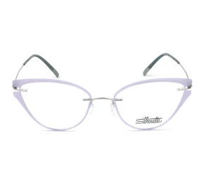 Silhouette 5500 GU - Roxo/Cinza 7200 52mm - Óculos de Grau