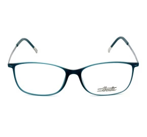 Silhouette SPX 1572 - Verde Fosco 40 6056 52mm - Óculos de Grau