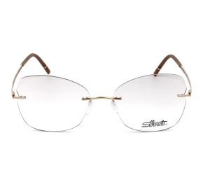 Silhouette 5529 HF - Dourado 3525 55mm - Óculos de Grau