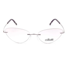 Silhouette 5529 HE - Lilás 4005 56mm - Óculos de Grau