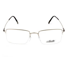 Silhouette 5497 - Dourado/Marrom 75 7630 53mm - Óculos de Grau