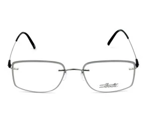 Silhouette 5500 GX - Cinza/Grafite 6860 52mm - Óculos de Grau
