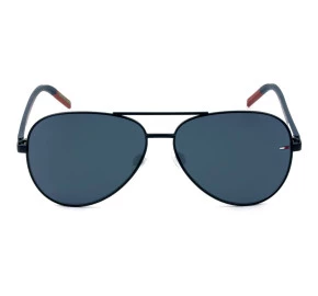 Tommy Hilfiger TJ0008/S - Azul/Fosco FLLKU 60mm - Óculos de Sol