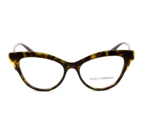 Dolce & Gabbana DG3313 - Turtle 502 54mm - Óculos de Grau