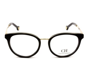 Carolina Herrera VHE124 Preto 0700 51mm - Óculos de Grau