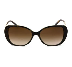 Tiffany & Co. TF4156 Turtle/Marrom Degrade 8134/3B 55mm - Óculos de Sol