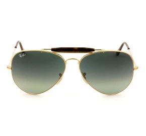 Ray-Ban Aviador Outdoorsman II RB3029 Dourado/G15 181/71 62mm - Óculos de Sol
