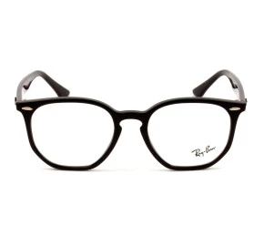 Ray Ban Hexagonal RB7151 Preto 2000 52mm - Óculos de Grau