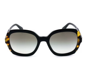 Prada SPR 16U Preto/Cinza Degradê 389-0A7 54mm - Óculos de Sol