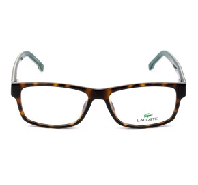 Lacoste L2707 Turtle/Verde 214 53mm - Óculos de Grau