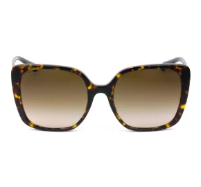 Bvlgari 8225-B Turtle/Marrom 504/13 56mm - Óculos de Sol