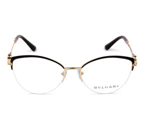 Bvlgari 2217-B Preto 2033 52mm - Óculos de Grau