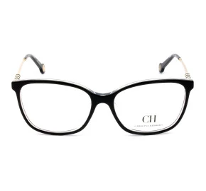 Carolina Herrera VHE852N Preto 0888 54mm - Óculos de Grau