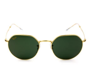 Ray Ban Jack RB3565 Dourado/G15 9196/31 53mm - Óculos de Sol