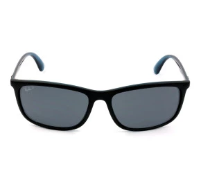 Ray Ban RB4328L Preto Fosco/Cinza Polarizado 6504/XY 63mm - Óculos de Sol