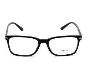 Prada VPR014W Preto Brilho 1AB-1O1 56mm - Óculos de Grau