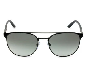 Giorgio Armani AR6083 Preto/Cinza Degradê 3001/11 57mm - Óculos de Sol