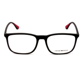 Emporio Armani EA3177 Preto Fosco 5042 55mm - Óculos de Grau 