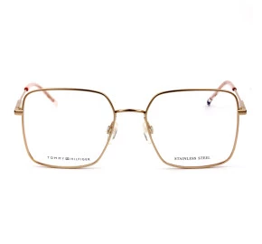 Tommy Hilfiger TH1728 - Dourada DDB 54mm - Óculos de Grau