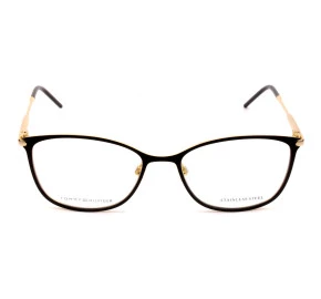 Tommy Hilfiger TH1637 Preto/Dourado 2M2 53mm - Óculos de Grau